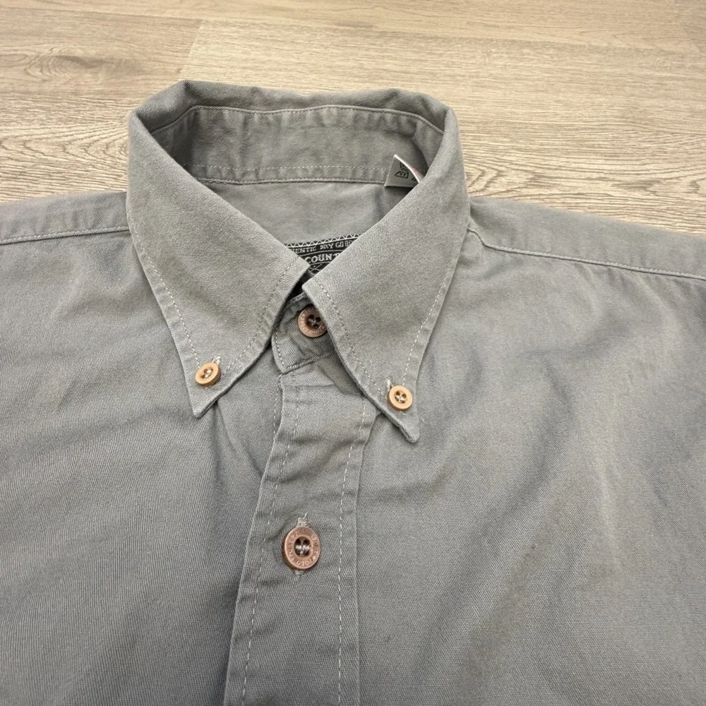 Polo Country Ralph Lauren Button Down Shirt Mens Large Vintage Y2K Cotton